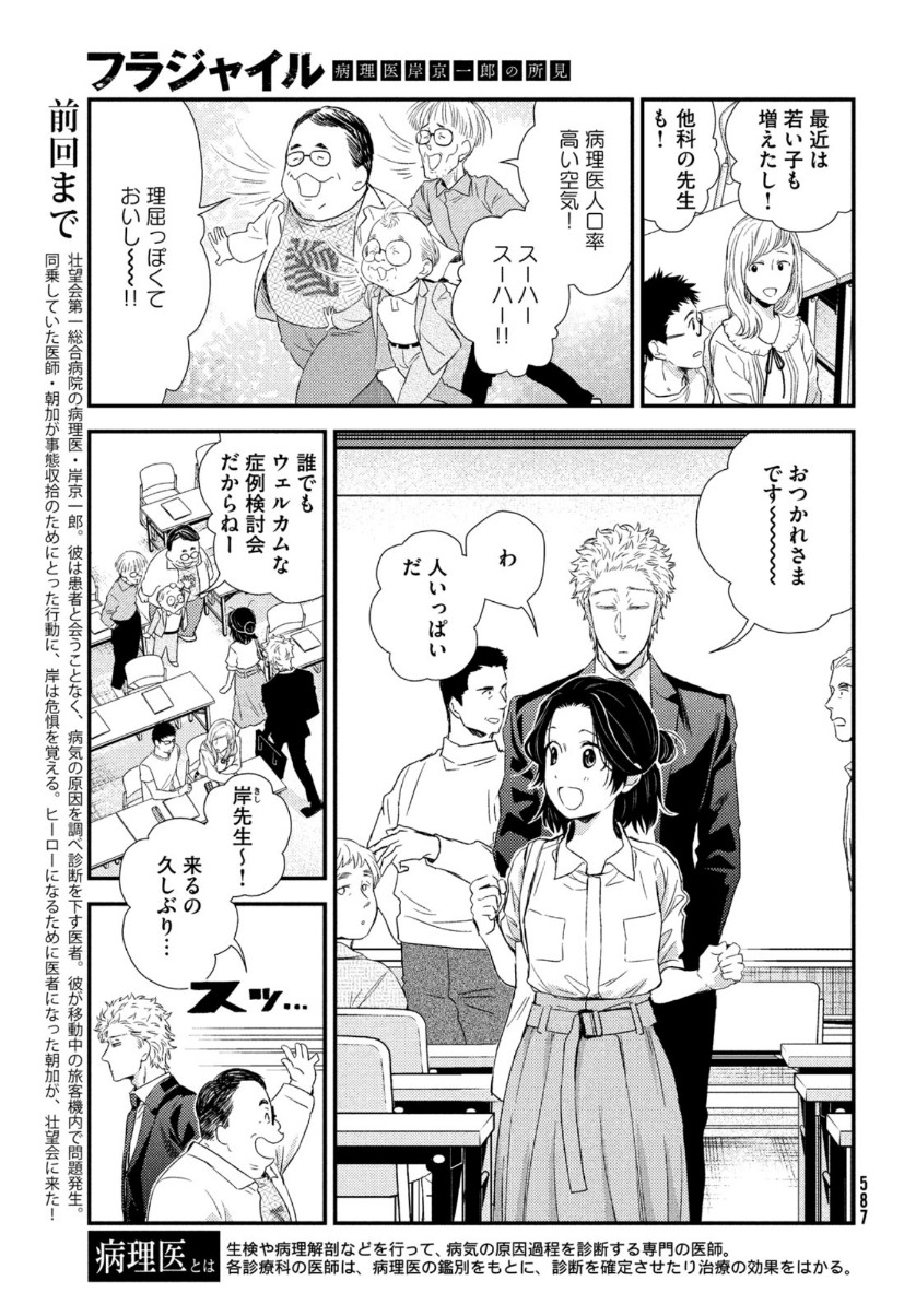 フラジャイル～病理医岸京一郎の所見～ 第81話 - Page 3