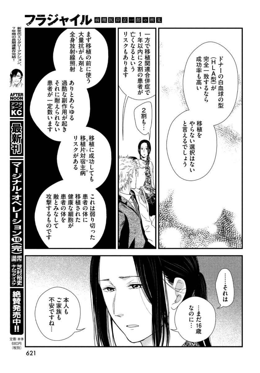 フラジャイル～病理医岸京一郎の所見～ 第81話 - Page 37