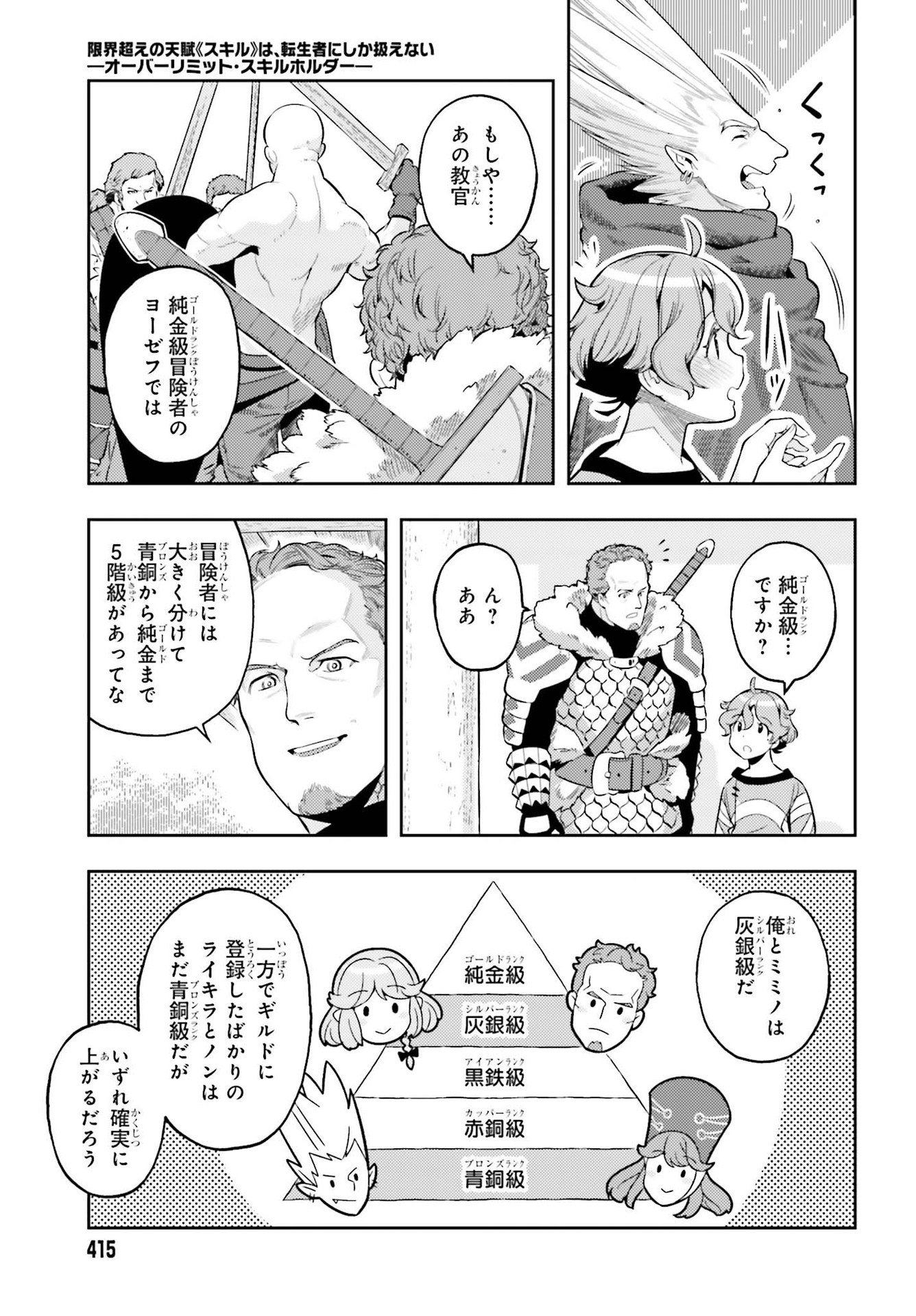 tensei-sha ni shika atsukaenai ー ōbārimitto sukiruhorudāー 第4話 - Page 17