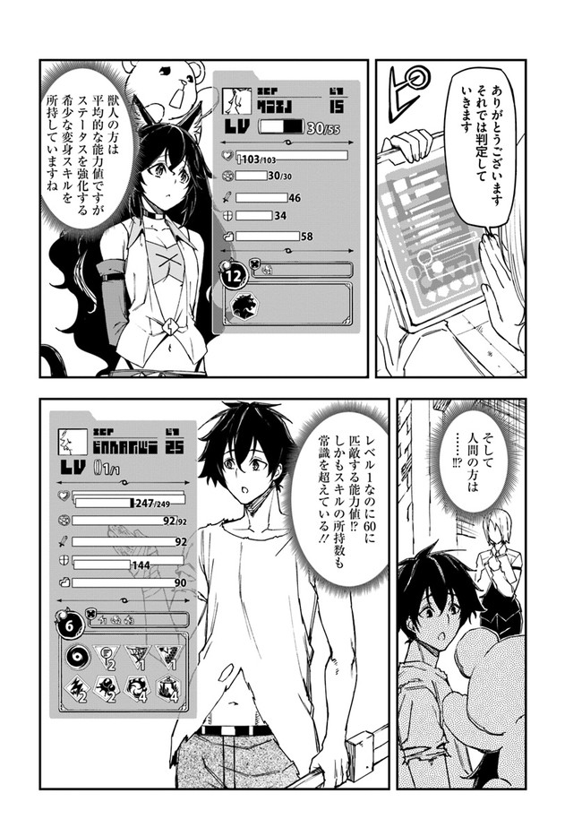 限界レベル１からの成り上がり　～最弱レベルの俺が異世界最強になるまで～ 第9話 - Page 6