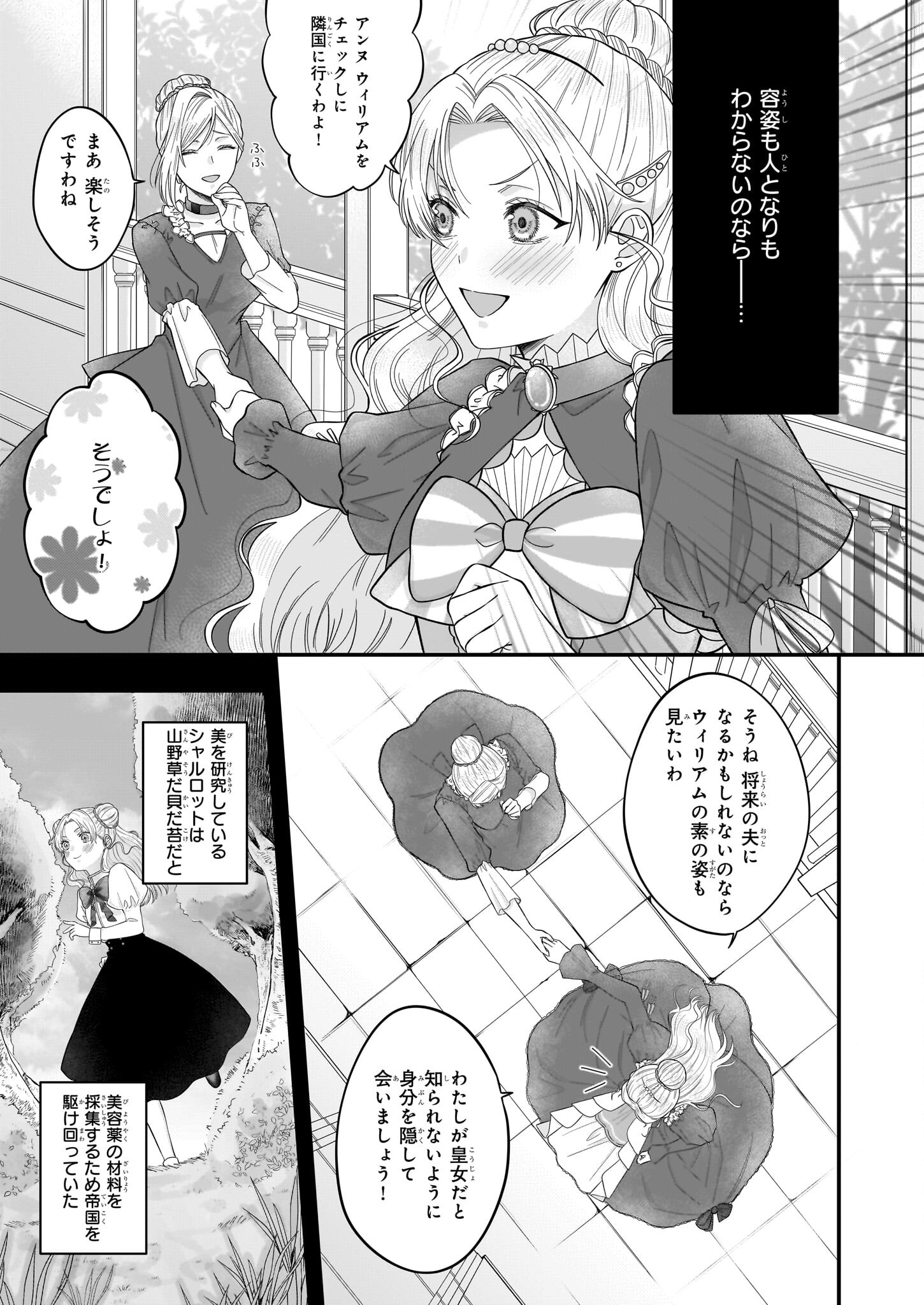 箱入り皇女は至高の恋をお望みです！ 第1.3話 - Page 6