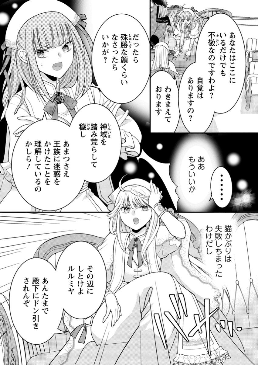 ハリボテ聖女は幼女になり、愛の重い神様と追放ライフを満喫する 第1話 - Page 7