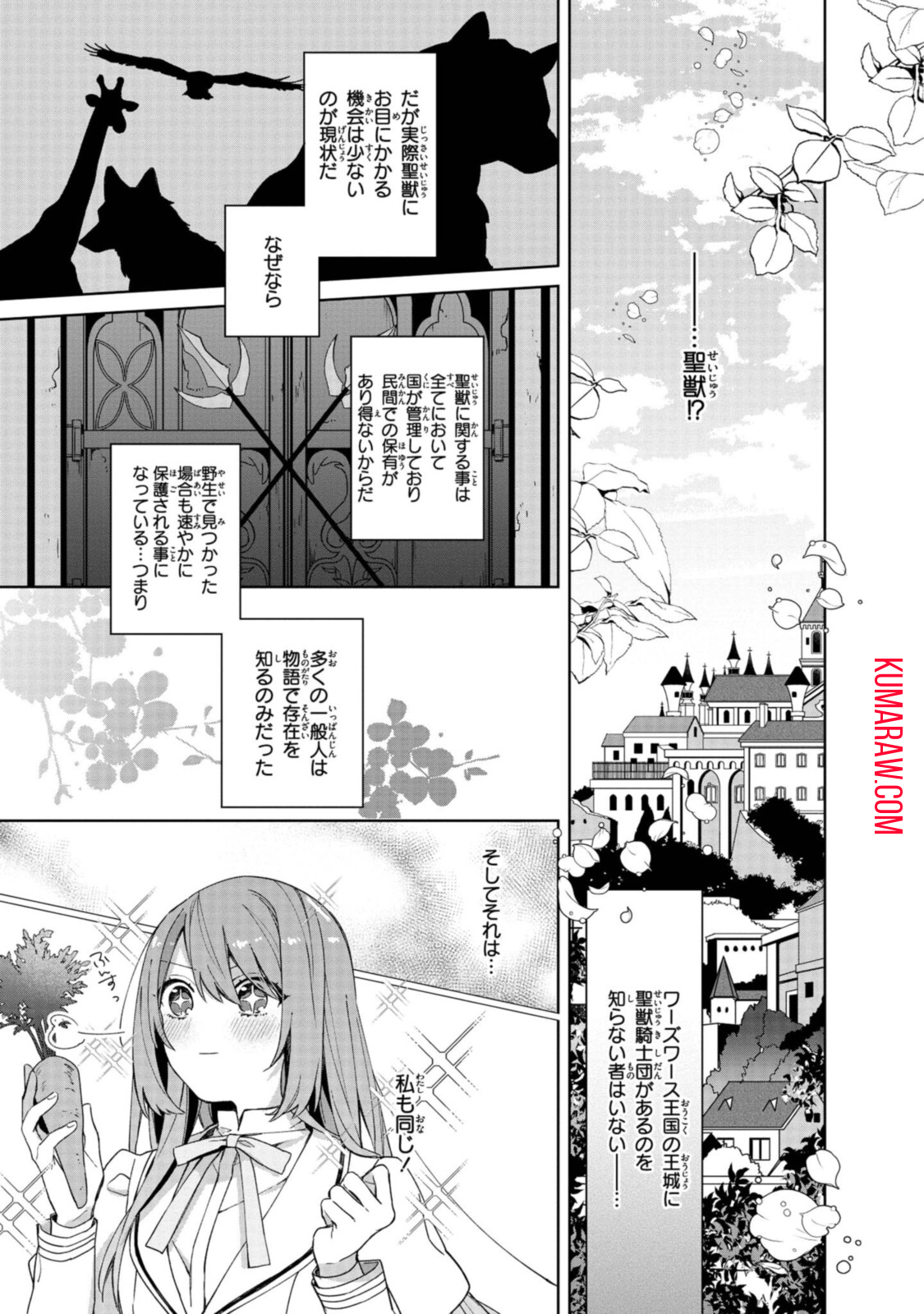 引きこもり令嬢は話のわかる聖獣番 第1.3話 - Page 5