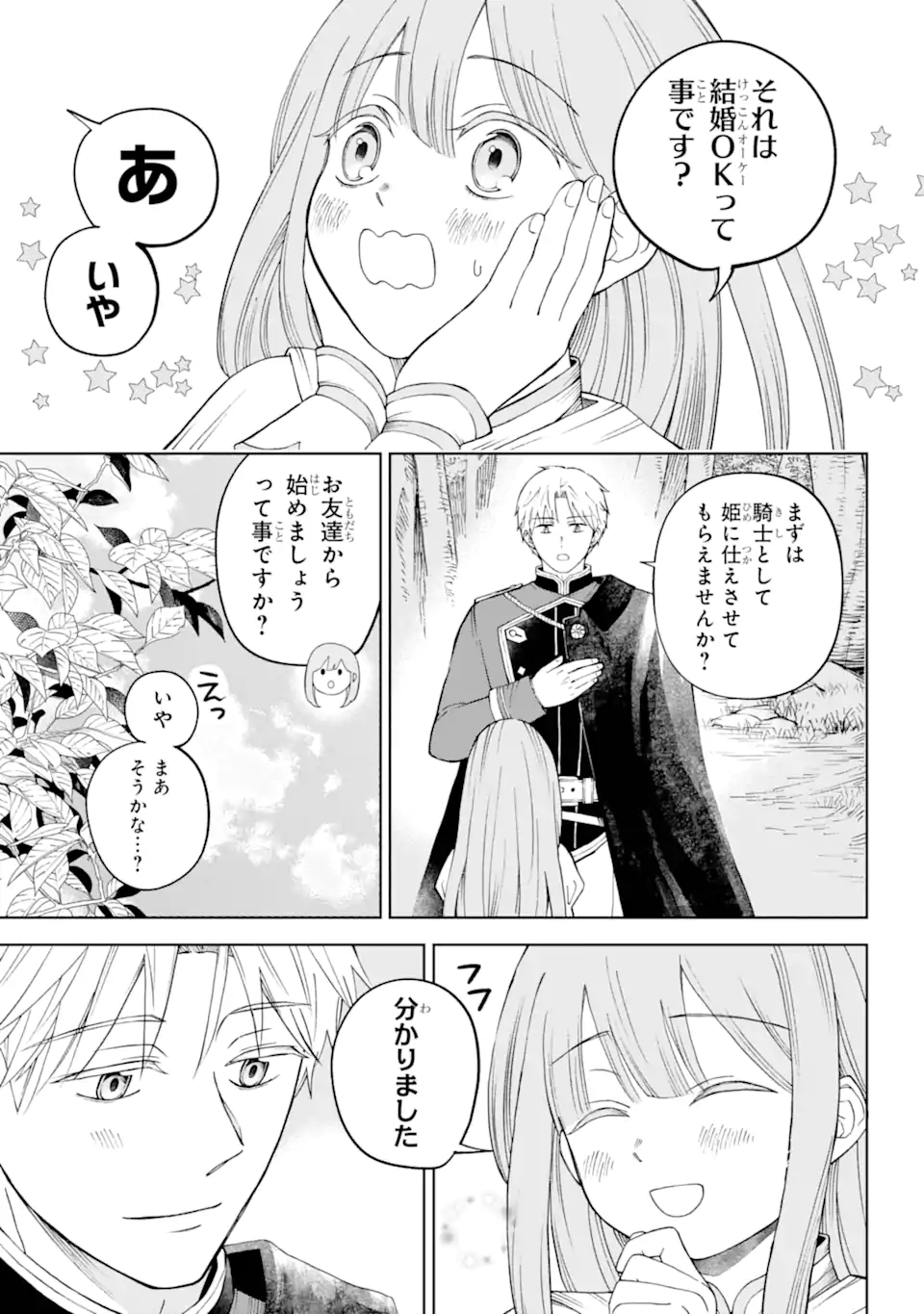 ひねくれ騎士とふわふわ姫様 古城暮らしと小さなおうち 第1.4話 - Page 10