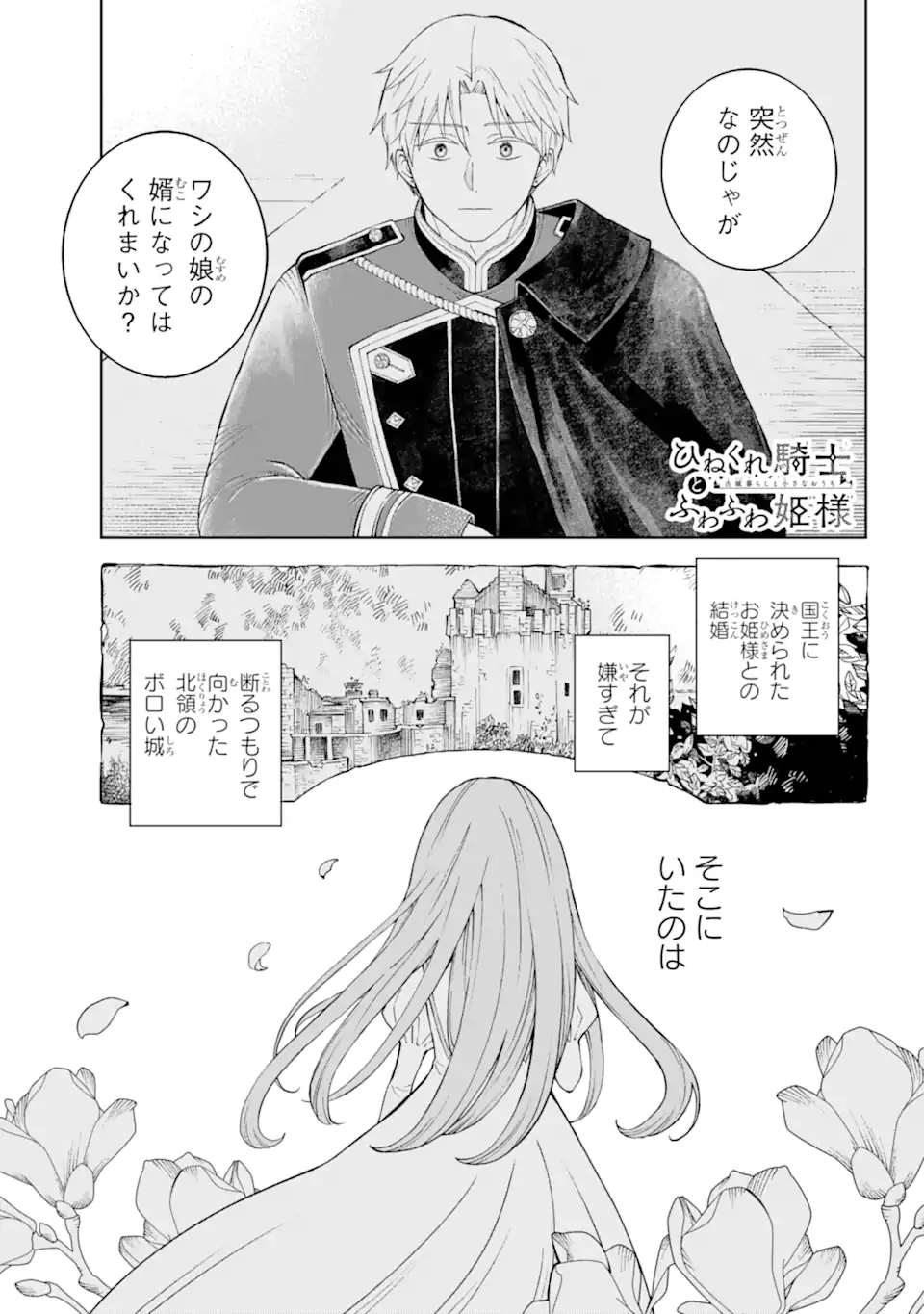 ひねくれ騎士とふわふわ姫様 古城暮らしと小さなおうち 第2.1話 - Page 1