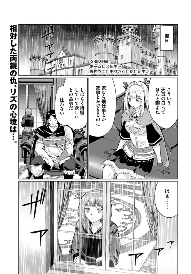 ホームレス転生～異世界で自由すぎる自給自足生活～ 第28.2話 - Page 1