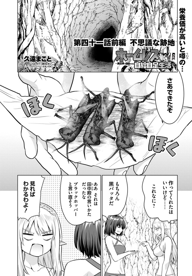 ホームレス転生～異世界で自由すぎる自給自足生活～ 第41.1話 - Page 1