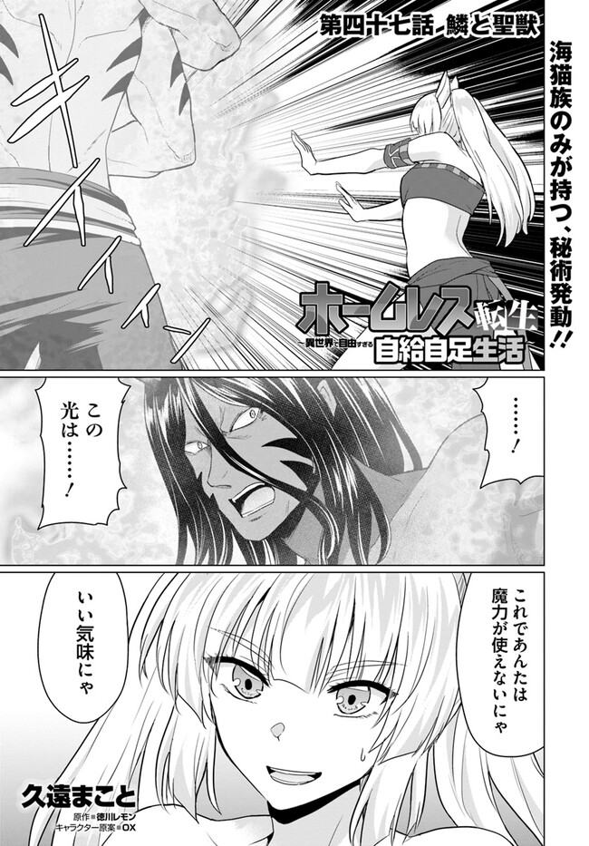 ホームレス転生～異世界で自由すぎる自給自足生活～ 第47話 - Page 1