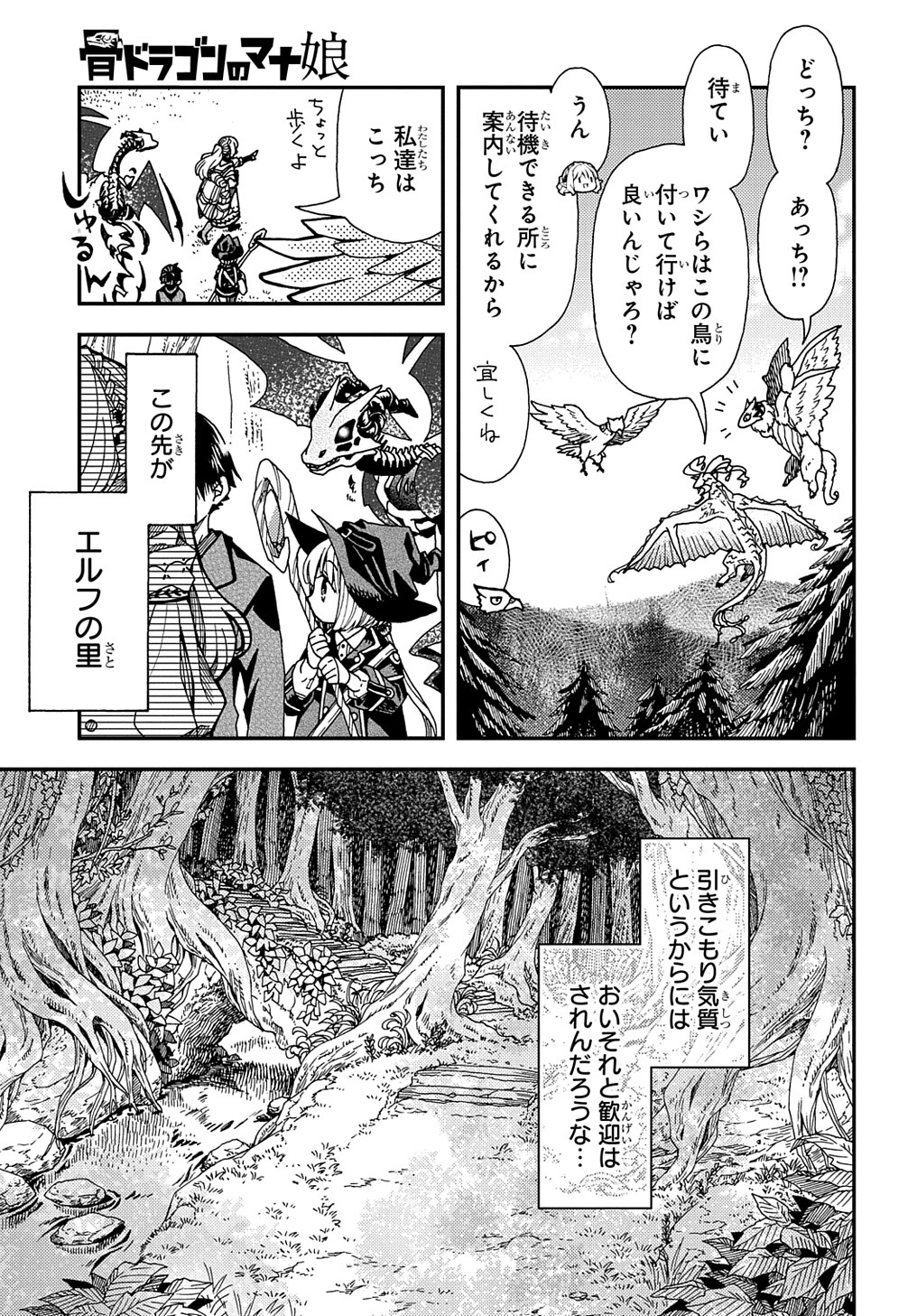 骨ドラゴンのマナ娘 第21.1話 - Page 3