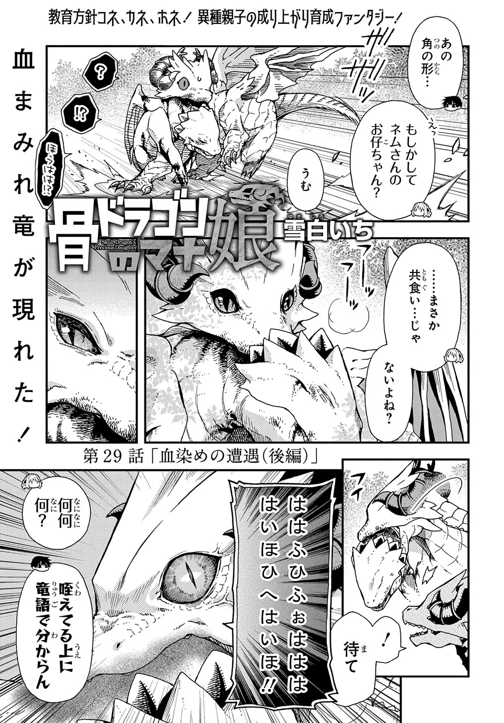 骨ドラゴンのマナ娘 第29.2話 - Page 1