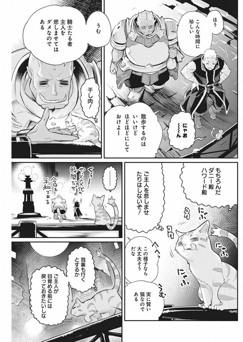 Sランクモンスターの《ベヒーモス》だけどネコと間違われてエルフ娘の騎士として暮らしています 第19話 - Page 7