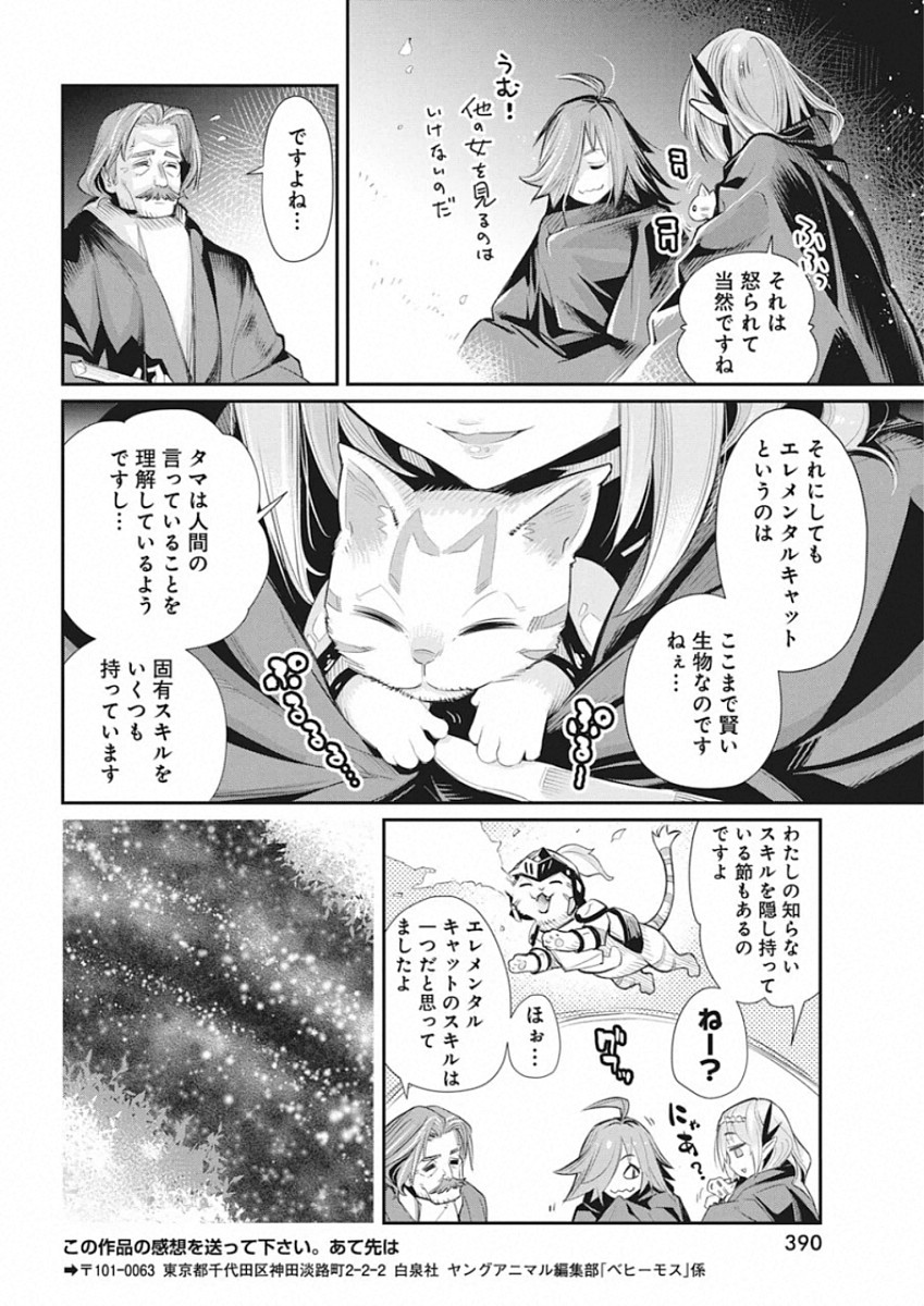 Sランクモンスターの《ベヒーモス》だけどネコと間違われてエルフ娘の騎士として暮らしています 第27話 - Page 23