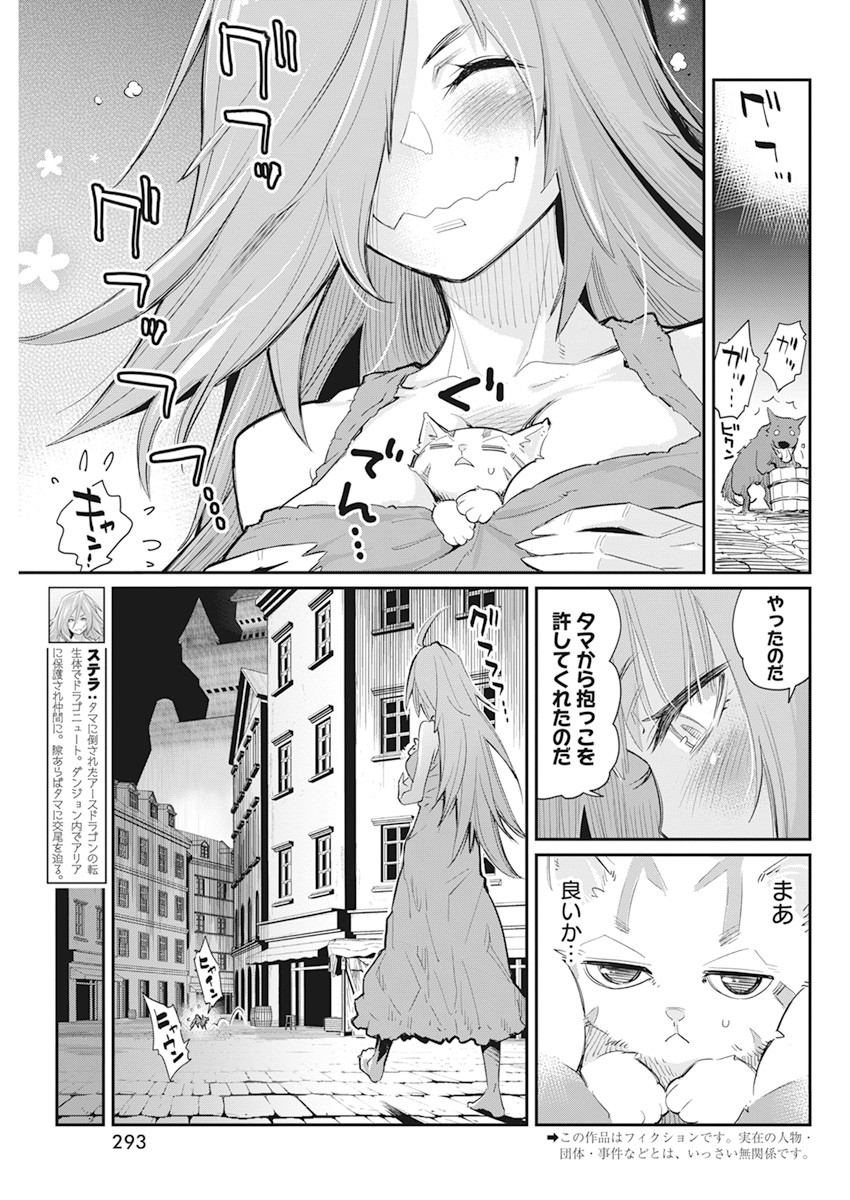 Sランクモンスターの《ベヒーモス》だけどネコと間違われてエルフ娘の騎士として暮らしています 第39話 - Page 3