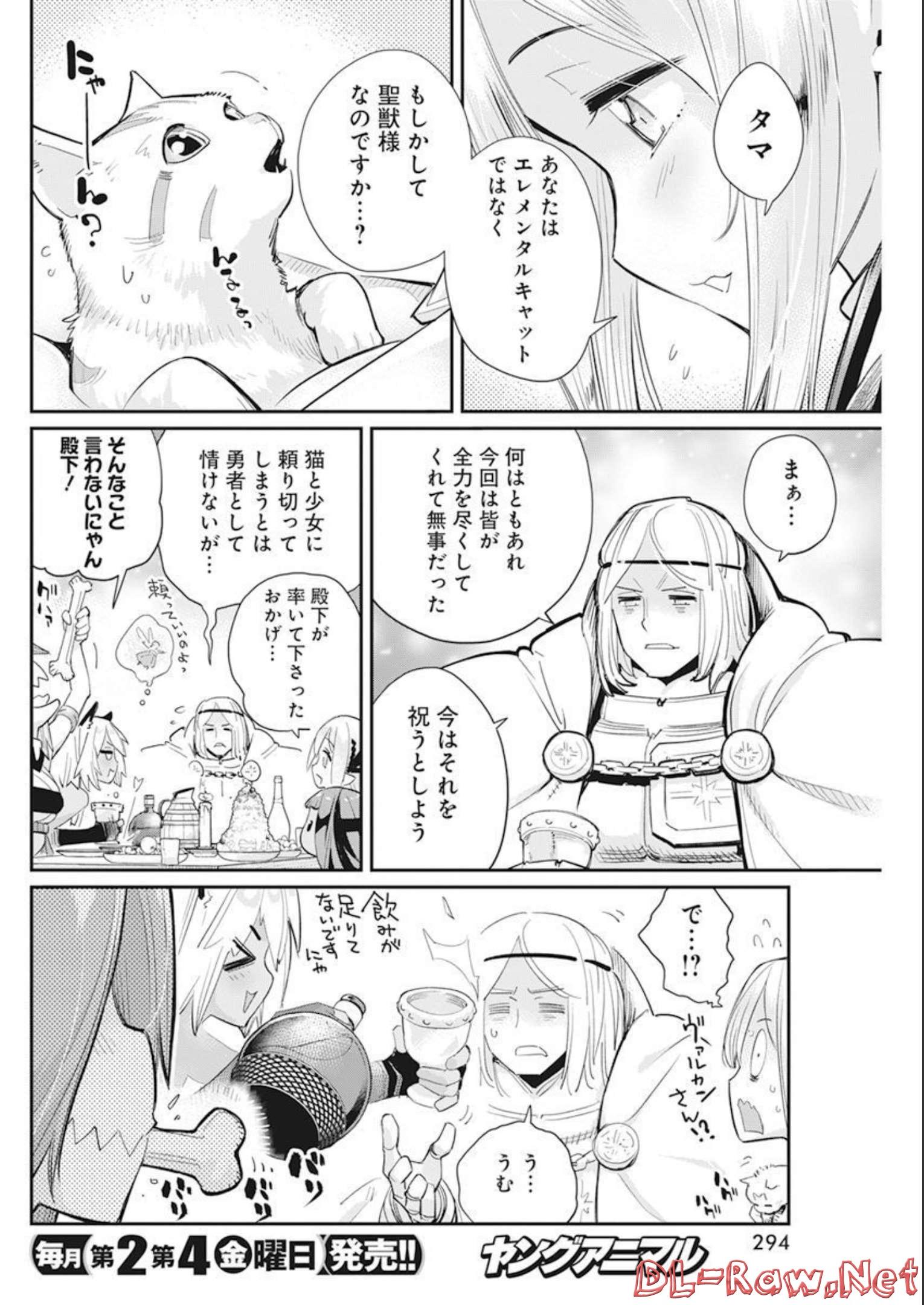 Sランクモンスターの《ベヒーモス》だけどネコと間違われてエルフ娘の騎士として暮らしています 第52話 - Page 5