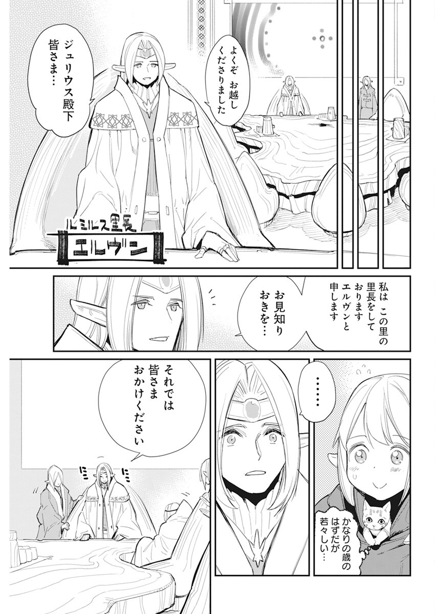 Sランクモンスターの《ベヒーモス》だけどネコと間違われてエルフ娘の騎士として暮らしています 第54話 - Page 19