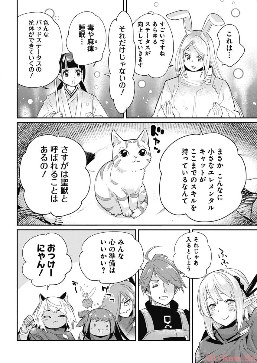 Sランクモンスターの《ベヒーモス》だけどネコと間違われてエルフ娘の騎士として暮らしています 第64話 - Page 12