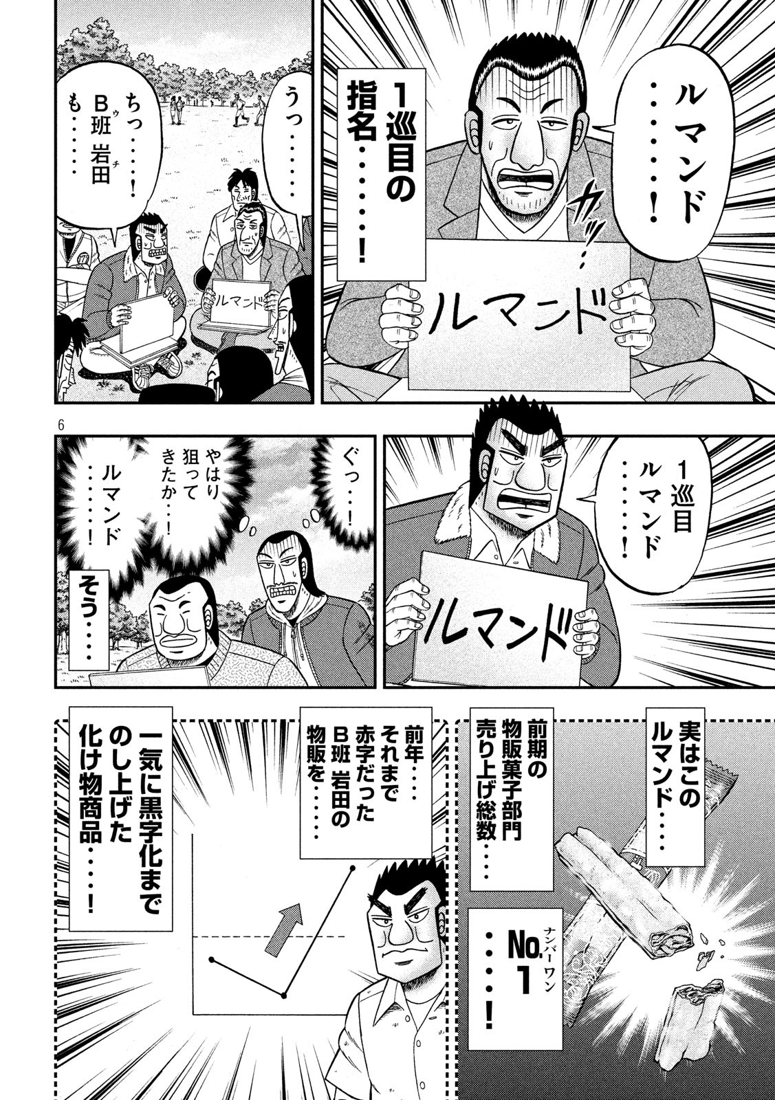 1日外出録ハンチョウ 第43話 - Page 6