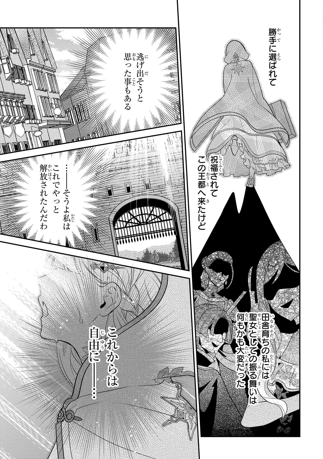 インチキ聖女と言われたので、国を出てのんびり暮らそうと思います 第2 - missing話 - Page 19