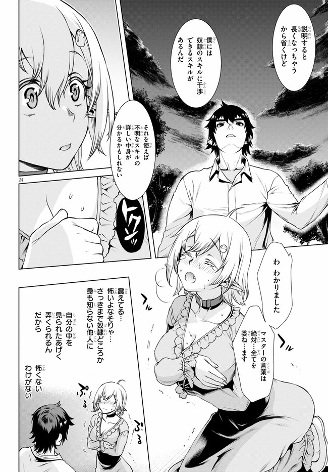 異世界でスキルを解体したらチートな嫁が増殖しました 第41話 - Page 24