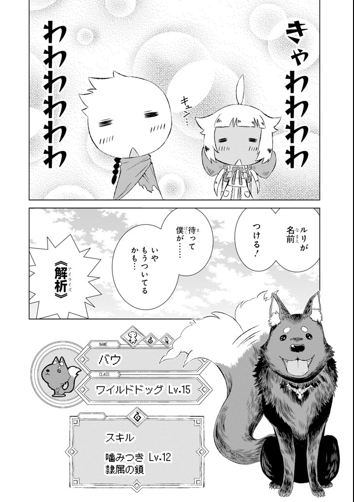 世界でただ一人の魔物使い～転職したら魔王に間違われました～ 第4話 - Page 16