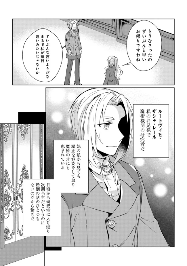 自棄を起こした公爵令嬢は姿を晦まし自由を楽しむ@COMIC 第1話 - Page 25