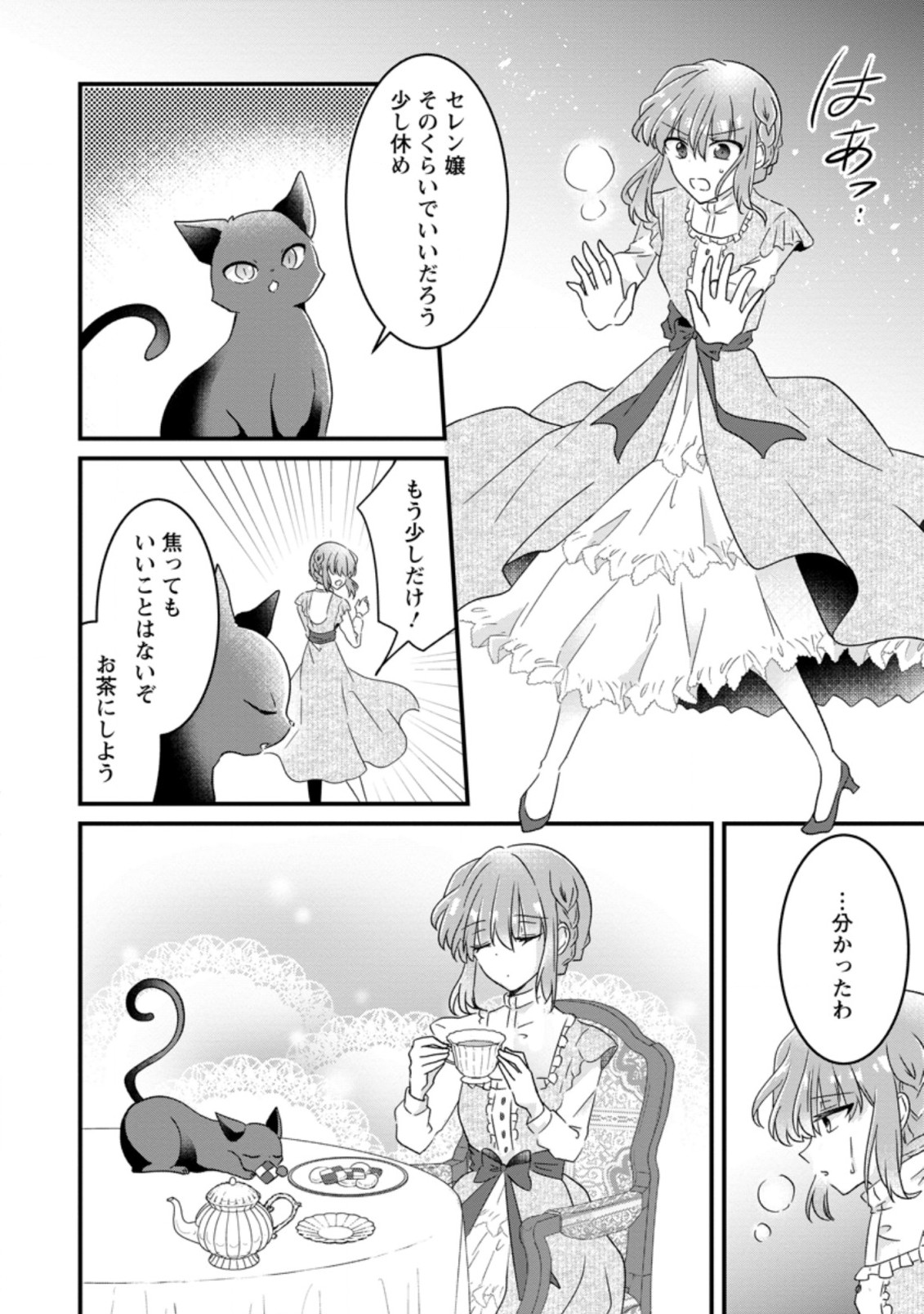 地味姫と黒猫の、円満な婚約破棄 第10.2話 - Page 8