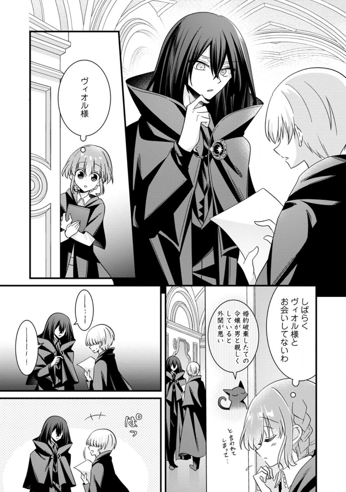 地味姫と黒猫の、円満な婚約破棄 第24.1話 - Page 3