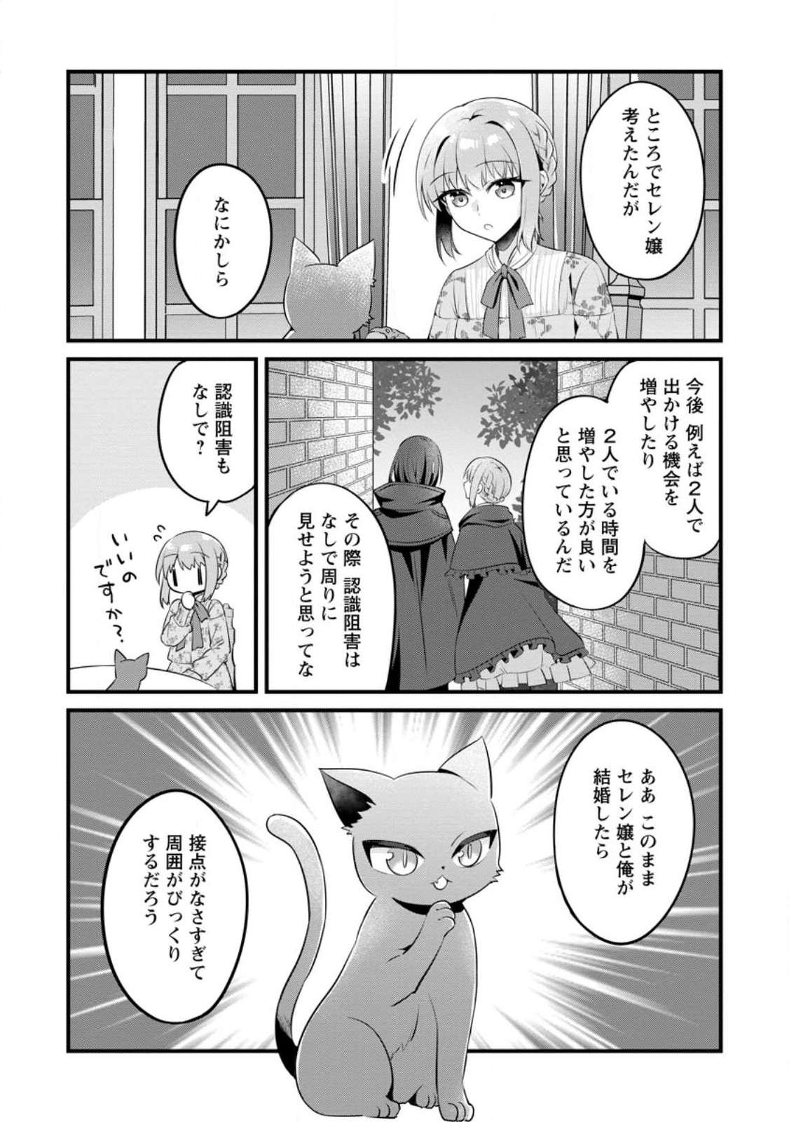 地味姫と黒猫の、円満な婚約破棄 第26.2話 - Page 9