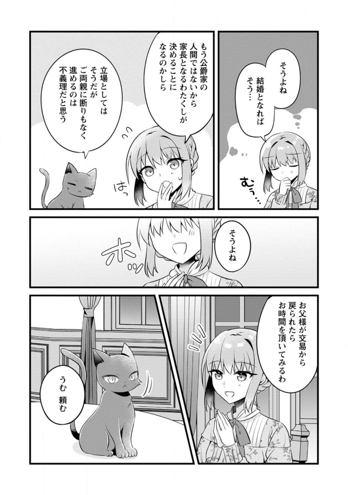 地味姫と黒猫の、円満な婚約破棄 第26.3話 - Page 4