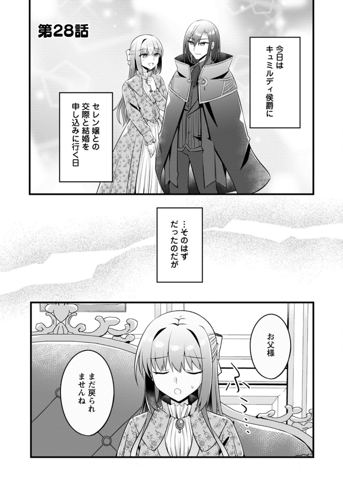 地味姫と黒猫の、円満な婚約破棄 第28.1話 - Page 1