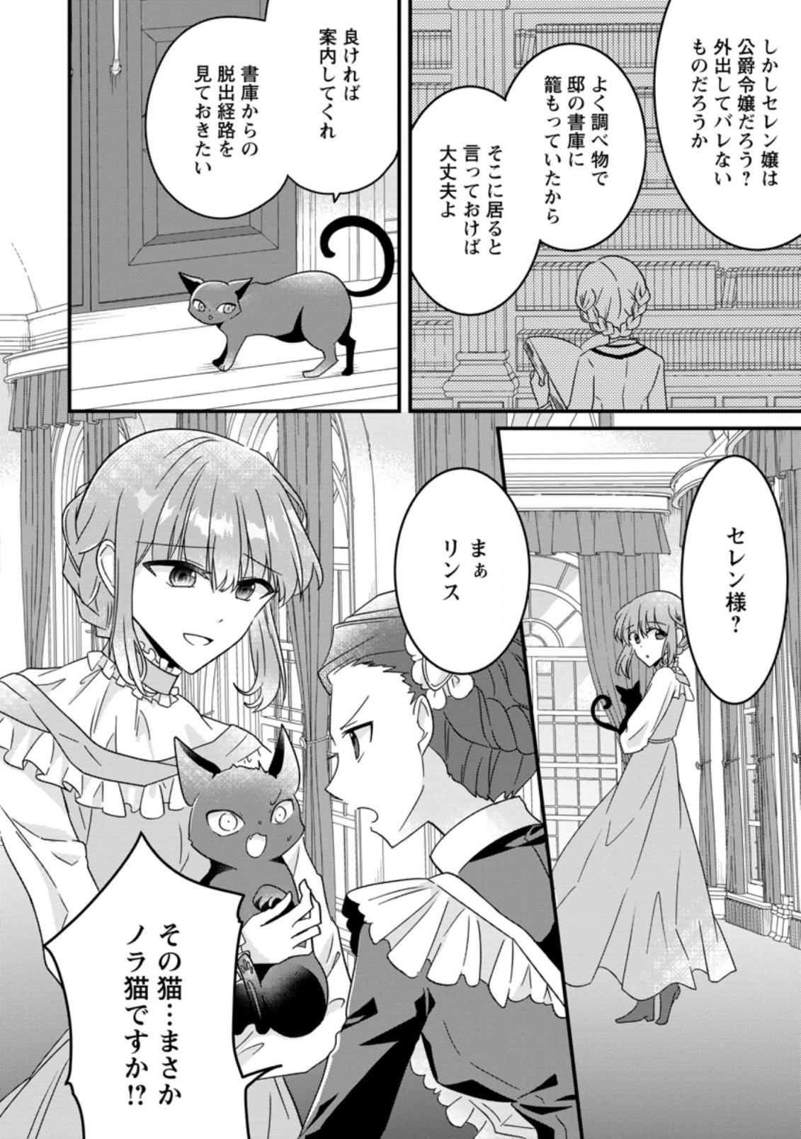 地味姫と黒猫の、円満な婚約破棄 第8.1話 - Page 4