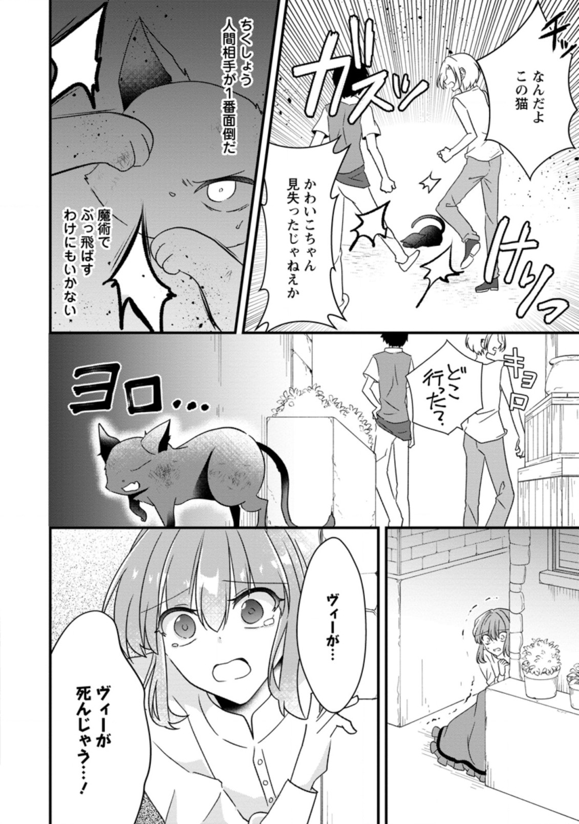 地味姫と黒猫の、円満な婚約破棄 第9.1話 - Page 4