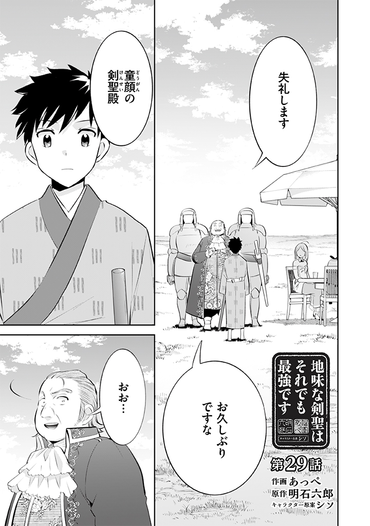 地味な剣聖はそれでも最強です 第29話 - Page 1