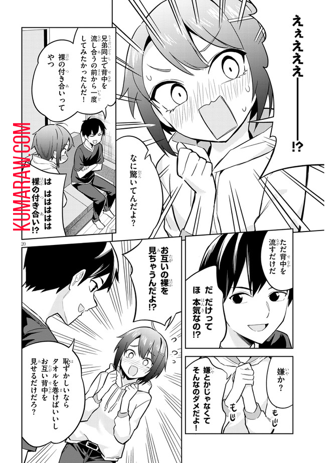 じつは義妹でした。～最近できた義理の弟の距離感がやたら近いわけ～ 第4話 - Page 20