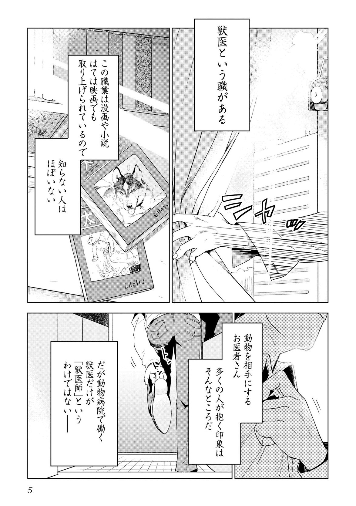 獣医さんのお仕事 in異世界 第1話 - Page 1