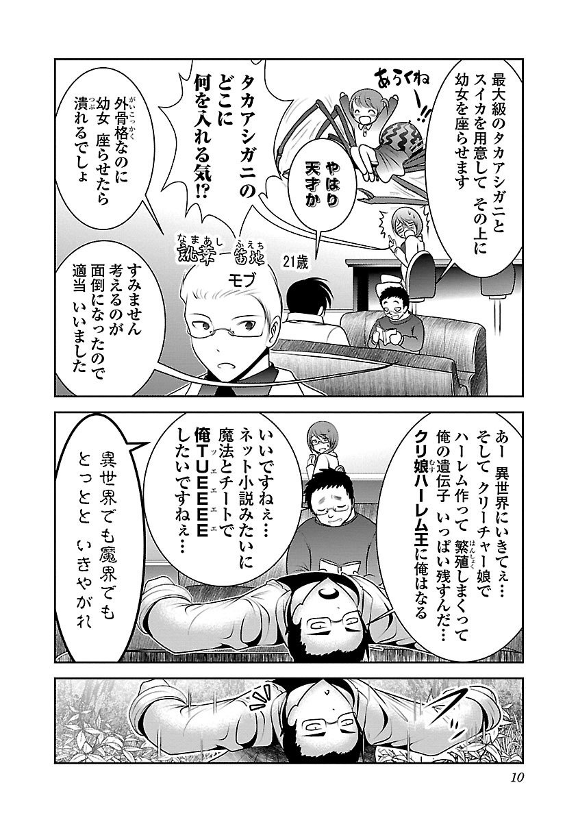 科学的に存在しうるクリーチャー娘の観察日誌 第1話 - Page 7