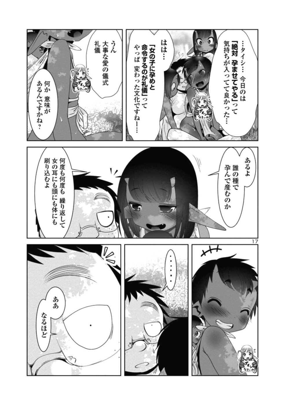 科学的に存在しうるクリーチャー娘の観察日誌 第28話 - Page 18