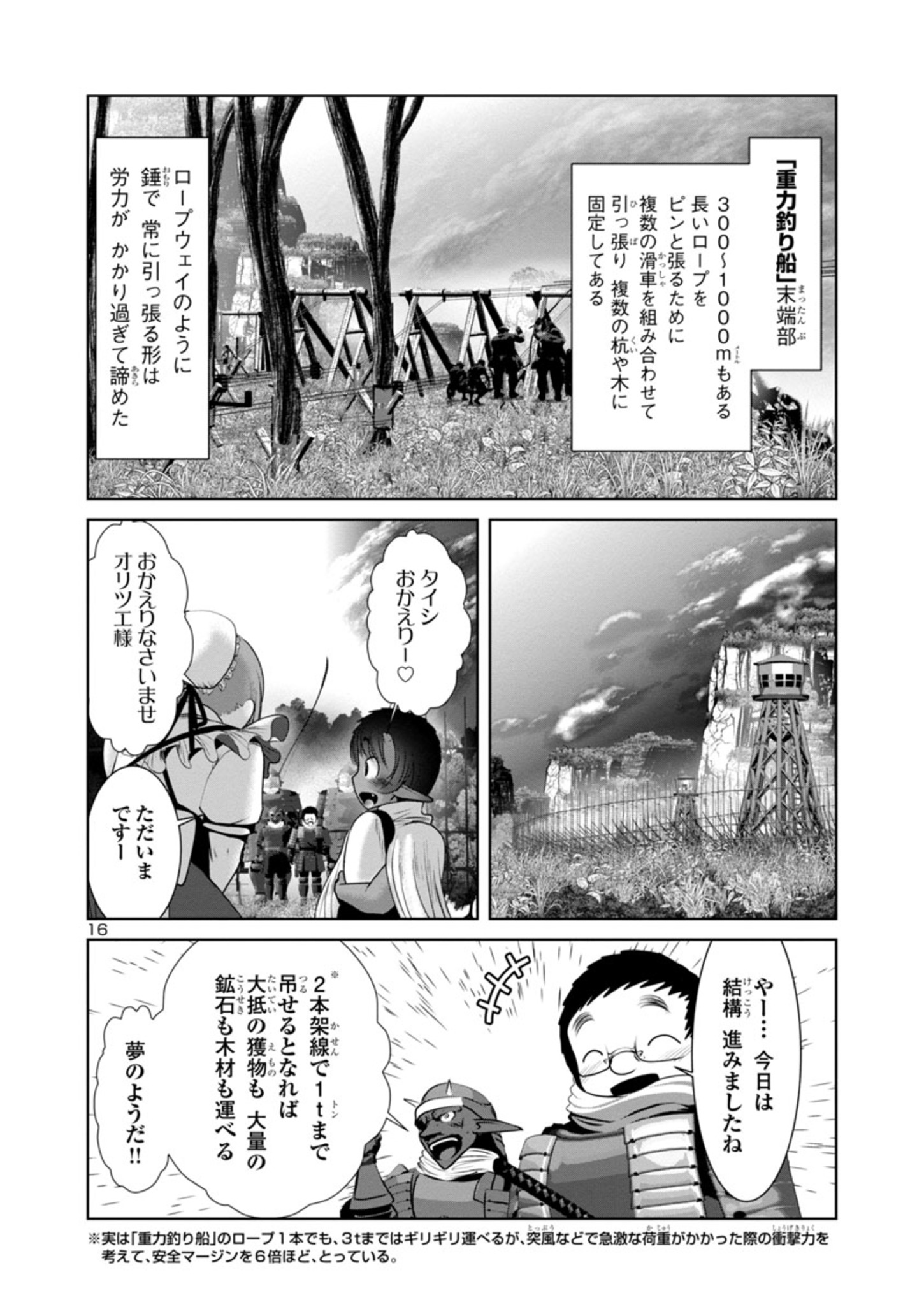 科学的に存在しうるクリーチャー娘の観察日誌 第49話 - Page 16