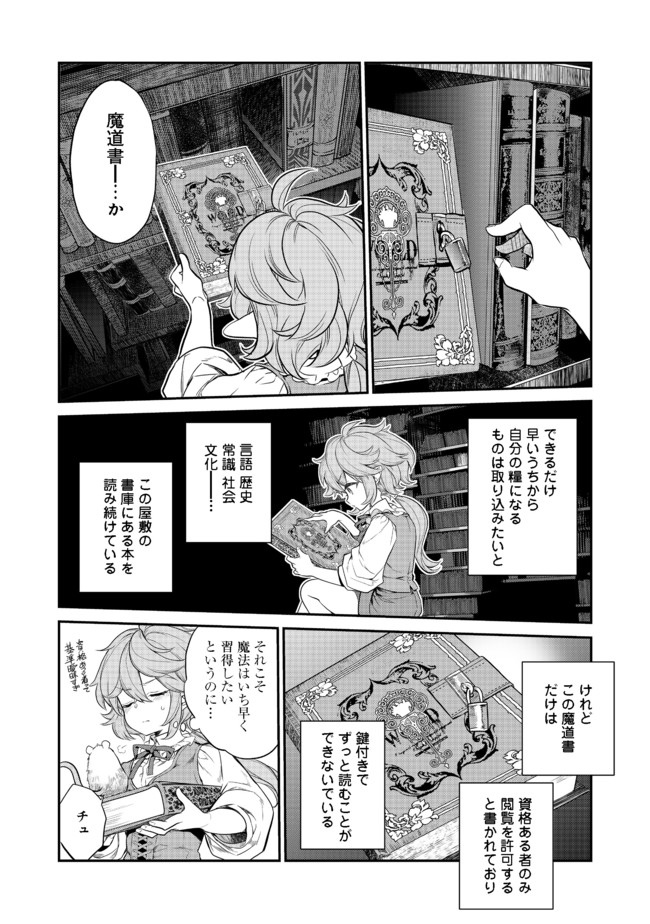 欠けた月のメルセデス 第2.1話 - Page 9