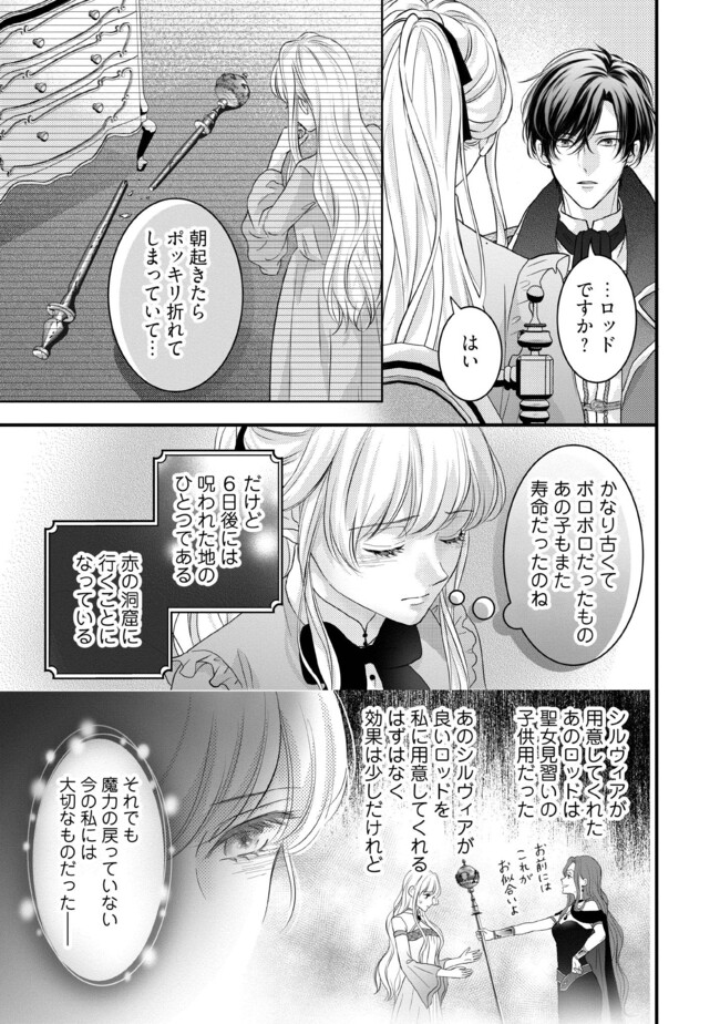 空っぽ聖女として捨てられたはずが、嫁ぎ先の皇帝陛下に溺愛されています 第9.2話 - Page 3