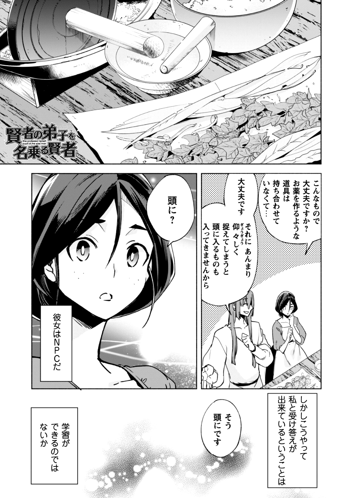 賢者の弟子を名乗る賢者 第23話 - Page 1