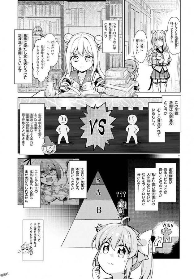 剣士を目指して入学したのに魔法適性９９９９なんですけど！？ 第4話 - Page 8