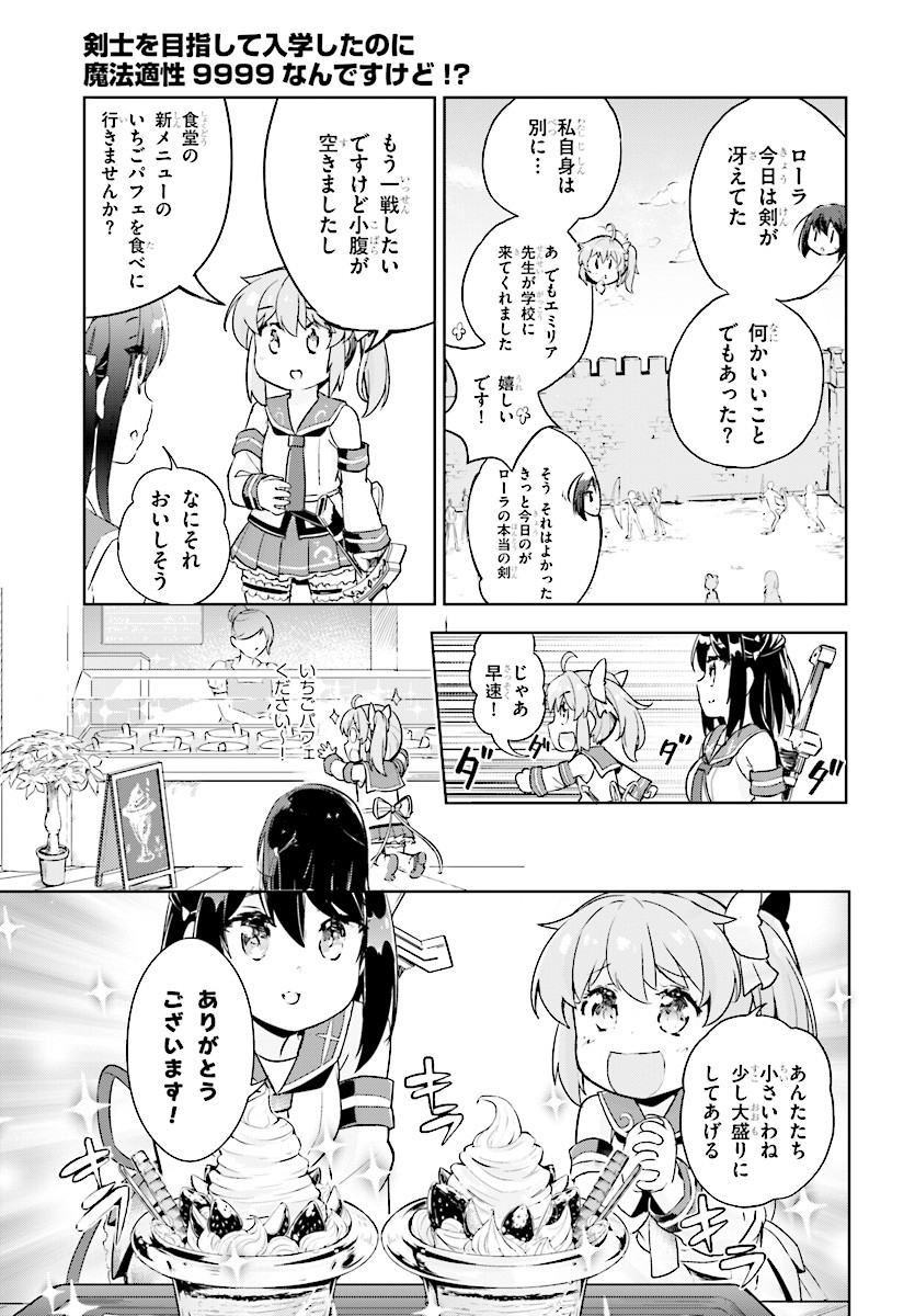 剣士を目指して入学したのに魔法適性９９９９なんですけど！？ 第6話 - Page 6