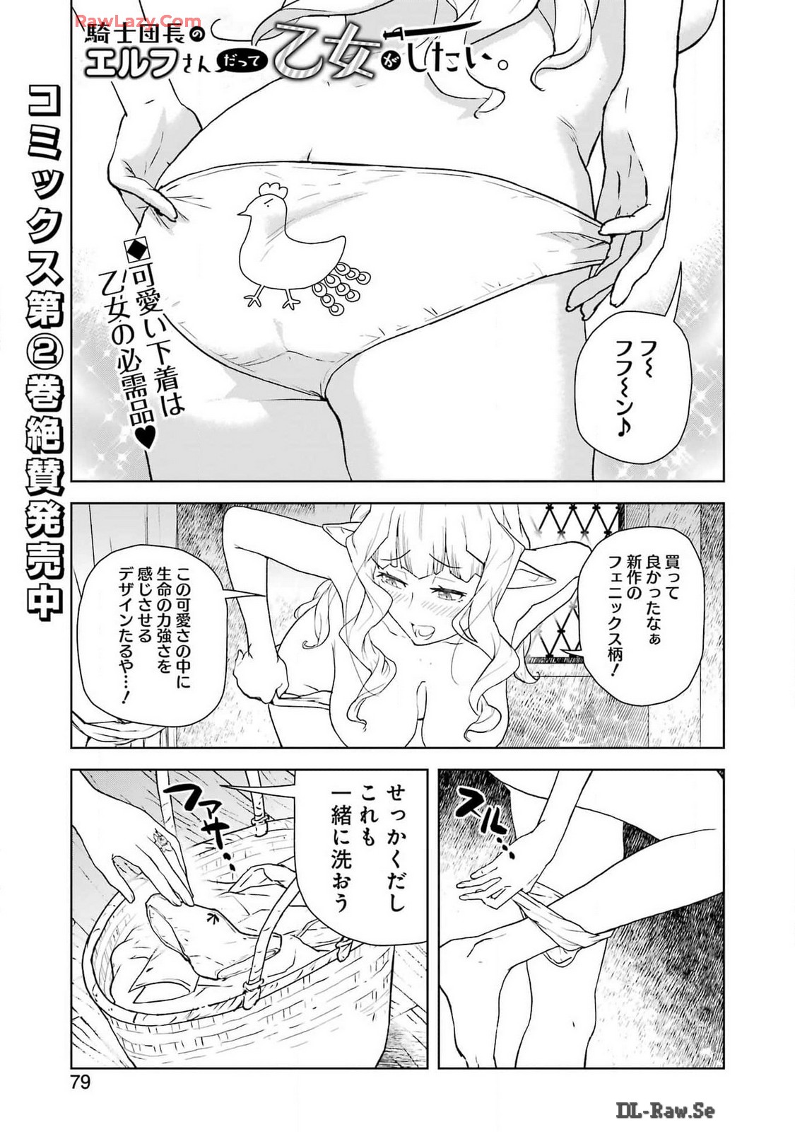 騎士団長のエルフさんだって乙女がしたい。 第27話 - Page 1