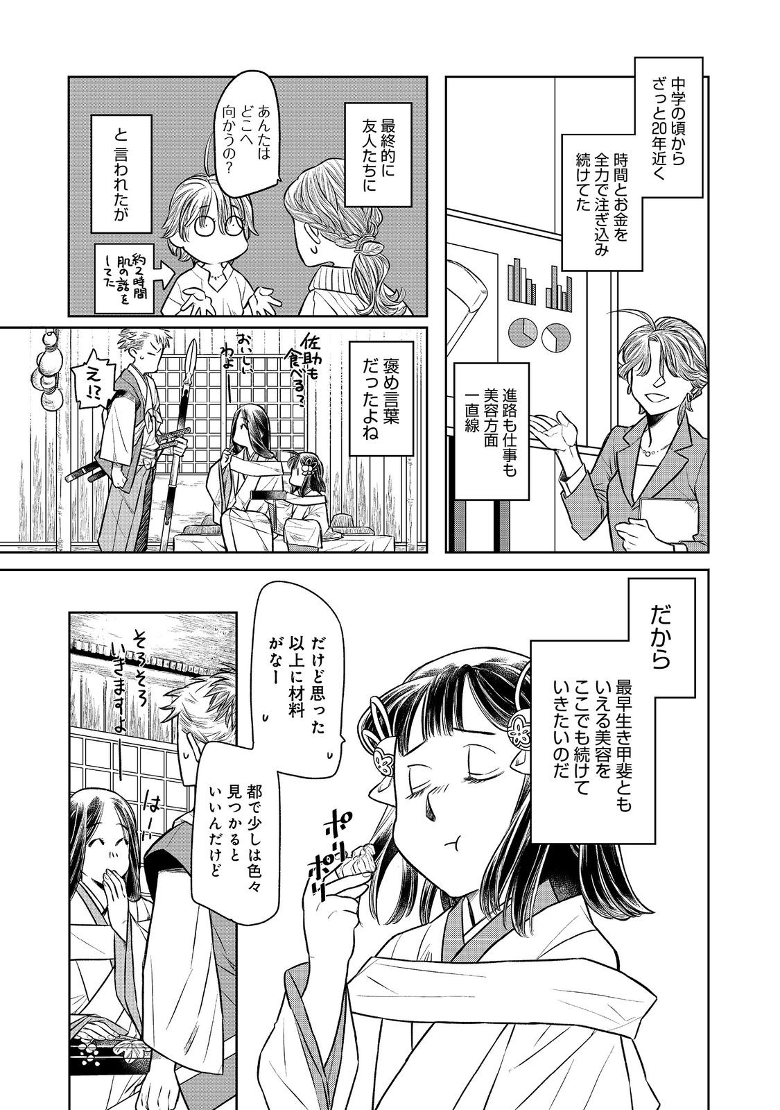 北政所様の御化粧係〜戦国の世だって美容オタクは趣味に生きたいのです〜@COMIC 第1話 - Page 36