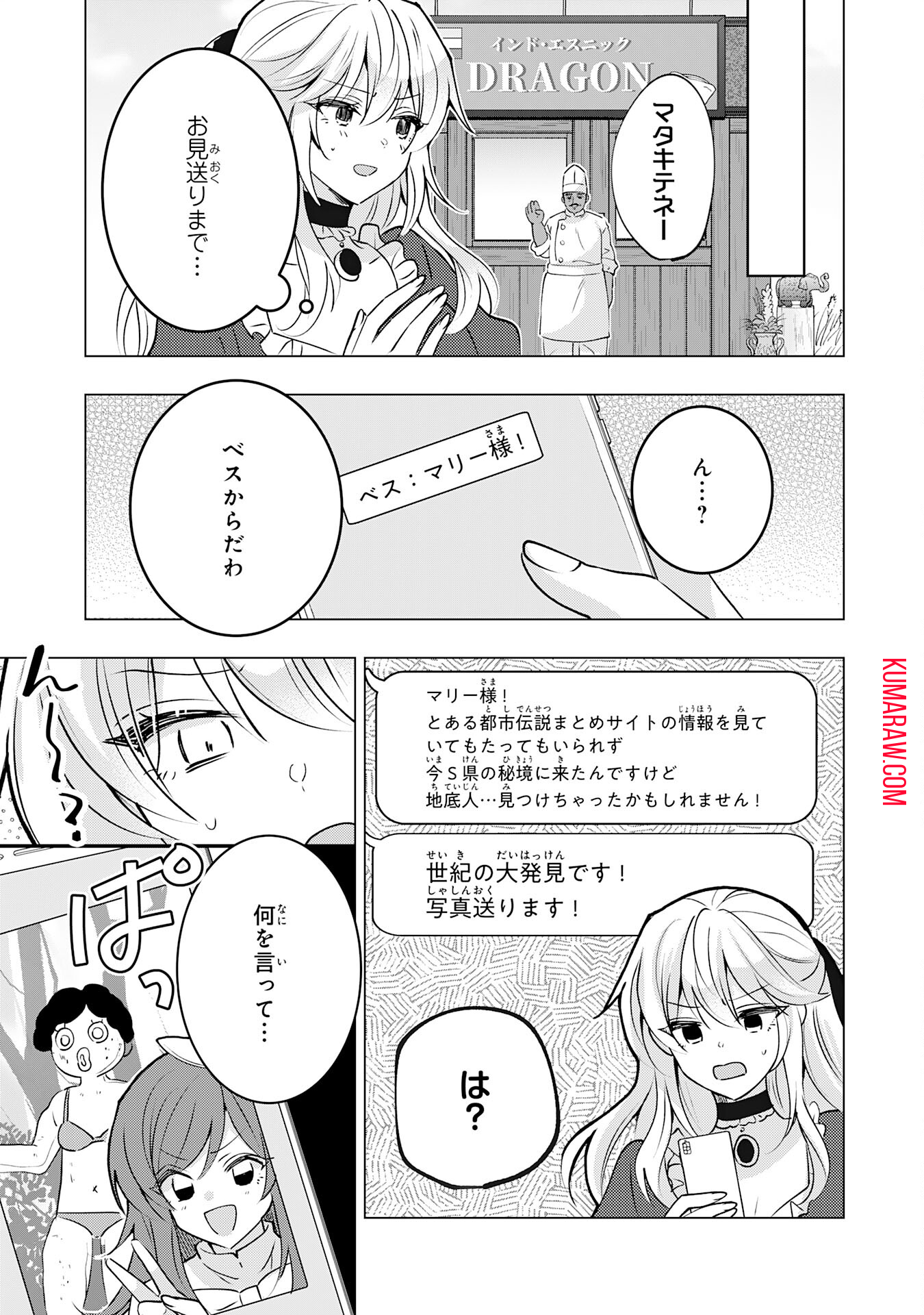 貴族令嬢がジャンクフード食って「美味いですわ！」するだけの話 第18話 - Page 21