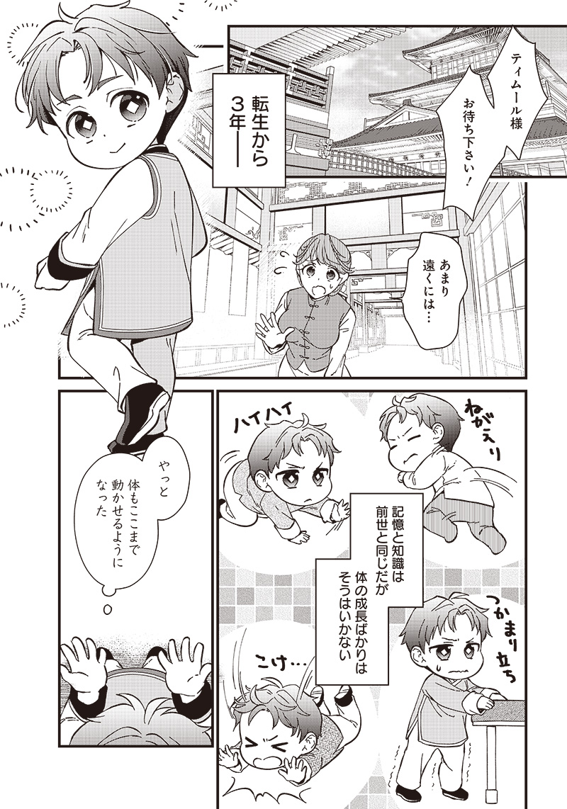 皇帝の孫に転生する皇帝 第2.1話 - Page 3