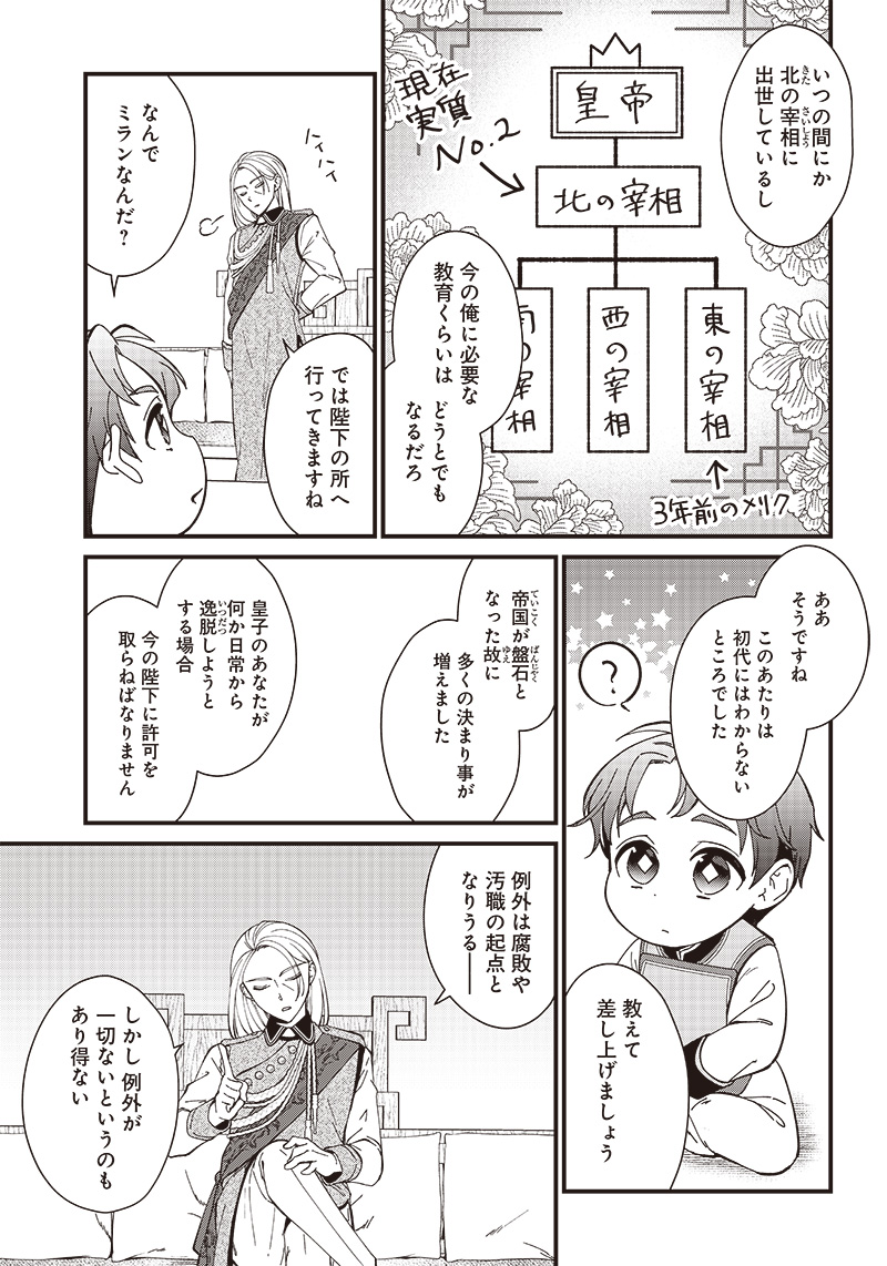 皇帝の孫に転生する皇帝 第2.1話 - Page 9