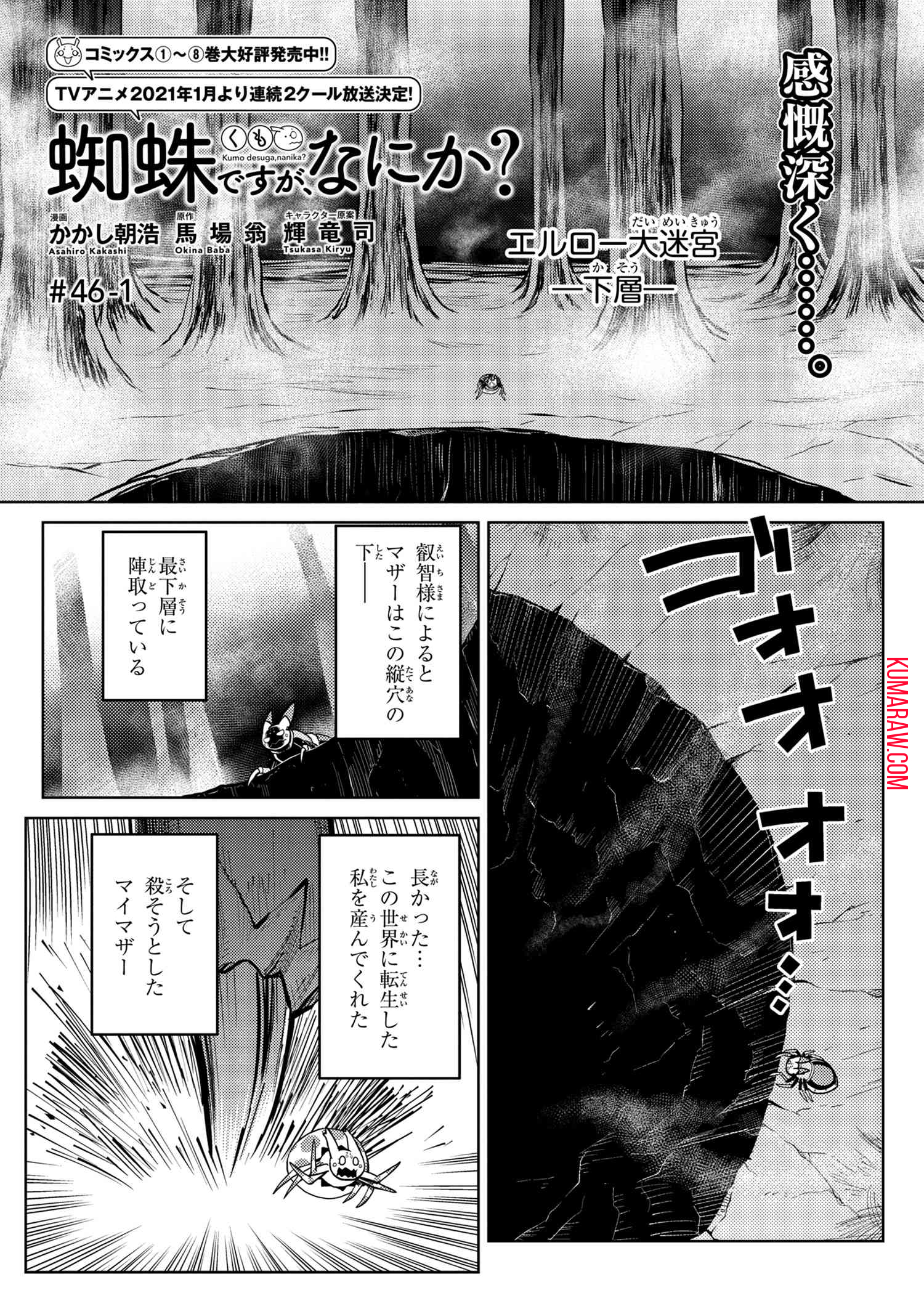 蜘蛛ですが、なにか？ 第46.1話 - Page 1