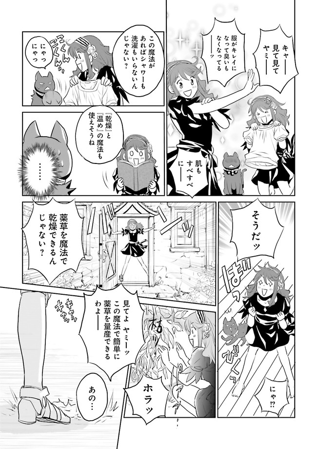 黒い魔女と白い聖女の狭間で～アラサー魔女、聖女になる！ 第2.2話 - Page 6